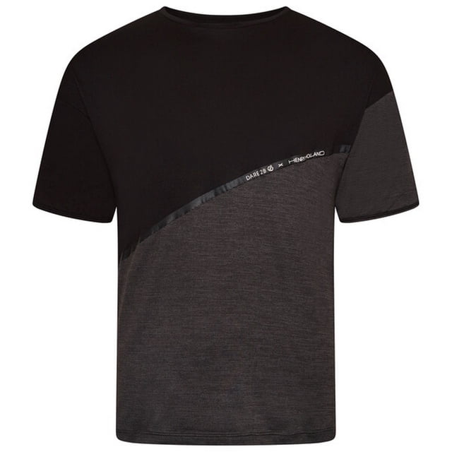 Dare 2B - Camiseta Henry Holland No Sweat Activo para Hombre (Negro)