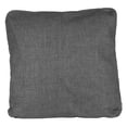thumbnail image 2 of Cojin Decorativo Cuadrado Grande Set de 2 Belucci Steel Gris Oscuro, 2 of 4