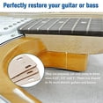thumbnail image 3 of 3 Piece Guitar Neck Pad, Made Of Solid Maple, Protective Guitar Neck Pad For Bolt-on Neck, 3 of 5