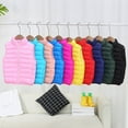 thumbnail image 5 of Ruyang Kids Boys Girls Quilted Puffer Vest Lightweight Sleeveless Zip Up Down Jacket Fall Winter Warm Soft Mock Neck Coat, 5 of 6