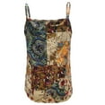 thumbnail image 5 of Vivianyo HD Women's Sleeveless Tank Top Fashion Women's Casual Print Round Neck Fold Sleeveless T-shirt Top Blouse, 5 of 6