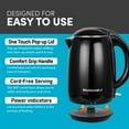 Elite Gourmet 1.8L CoolTouch Elcteric Kettle with Stainless Steel