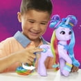 thumbnail image 3 of My Little Pony: Tell Your Tale Rainbow Styles Izzy Moonbow, Hair Styling Figure with Sounds, 9.5-inch Unicorn Toys for Girls and Boys Ages 4+, 3 of 5