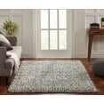 thumbnail image 2 of Chesapeake Merchandising Microfiber Shag Heathered Blue Rug (5' x 7'), 2 of 2