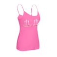 thumbnail image 4 of Hauts pour Femmes Roses Hauts pour Femmes avec Soutien-Gorge Bretelles Spaghetti Réglables Chemises de Yoga d'Entraînement Soutien-Gorge Rembourré Basique, 4 of 6