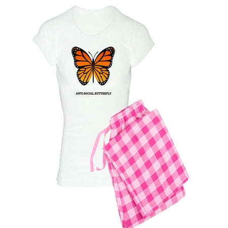 

CafePress - Antisocial Butterfly Pajamas - Women s Light Pajamas