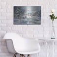thumbnail image 5 of Luxe Metal Art 'A Fine Winter's Eve' by Nicky Boehme, 24" x 16", 5 of 8