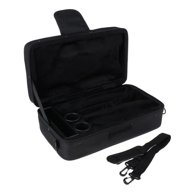 Tachiuwa 1pc Clarinet Case for Bb Flat Storage Clarinet Protection Carrying Bag Accessory
