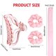 thumbnail image 2 of Paquete de 2 rizadores de pelo sin calor, diadema para rizos sin calor, cinta para rizar sin calor, cinta para rizar sin calor con pinzas para el cabello y coletero, rizo para dormir, 2 of 5