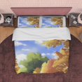 thumbnail image 1 of Sunny Weather Temporada de Otoño Funda Nórdica Juego de Cama de Otoño, Colores Cálidos de Otoño, 1 of 6