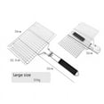 thumbnail image 4 of Li Xianchai   304 Stainless Steel BBQ Mesh Non Stick Grilling Basket Grill Mesh Mat Meat Vegetable Steak Picnic Party Barbecue Tool, 4 of 6