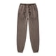 thumbnail image 2 of Pantalones largos para hombre, color liso, informales, con bolsillos en el tobillo, pantalones largos para hombre, 2 of 4