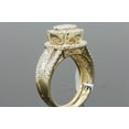 thumbnail image 4 of 10K YELLOW GOLD 1.50 CARAT WOMENS REAL DIAMOND ENGAGEMENT RING WEDDING BAND SET, 4 of 7