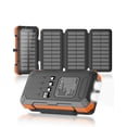 thumbnail image 1 of Cargador solar Power Bank Kepswin 49800 mAh con 4 cables y panel, 1 of 8