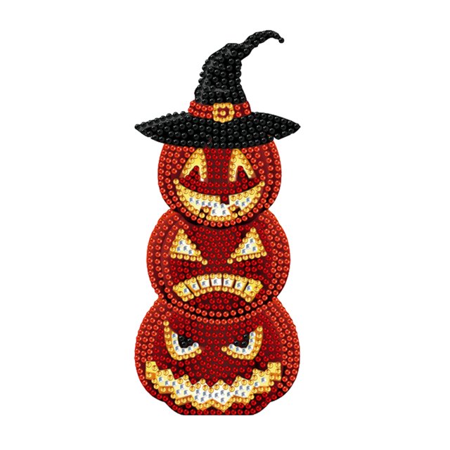 Kit de adornos de escritorio FLhrweasw con Calabaza acrílico Forma Especial Aterradora