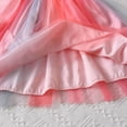 thumbnail image 5 of Robe Fille à Volants Sans Manches Robe en Tulle pour Filles Robes d'Été pour Filles Robe d'Anniversaire Tenue Bébé Fillette 3-4 Ans, 5 of 5
