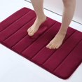 thumbnail image 1 of Alfombra de baño absorbente Homaxy, alfombra de ducha antideslizante, espuma viscoelástica suave, alfombra para suelo de cocina, almohadilla de terciopelo Coral, decoración del hogar861CMx119CM Deng Xun unisex, 1 of 2
