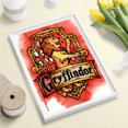 thumbnail image 3 of Cuadros Decorativos Kit de bordado de punto de cruz de insignia de pintura de diamante redondo completo DIY 5D (A516) Tmvgtek embutido en tela, 3 of 9