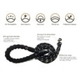 thumbnail image 2 of 5-Feet Strong Nylon Dog Leash – Padded Handle & Reflective Threads for Medium and Large Dogs TIKA, 2 of 6