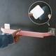 thumbnail image 5 of Estante de pared para zapatillas de baño Frees, diseño de 2 niveles con marco de metal, almacenamiento plegable y ajustable, ideal para el hogar y el dormitorio.,Wsvlmg, 5 of 8
