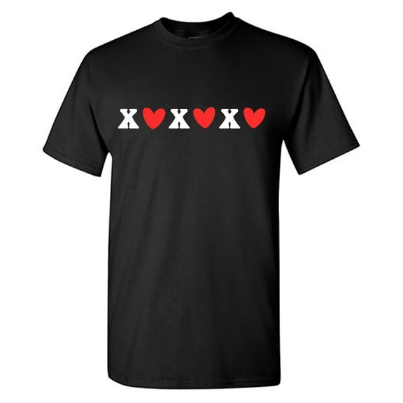 XXX Heart Sarcastic Humor Graphic Tees Gift For Mens Novelty Funny T Shirt