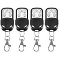 thumbnail image 1 of VEEKI Car Garage Door Remote Keychain,4pcs Universal Cloning Wireless Remote Control Key Fob for Car Garage Door Gate 433mhz24056028, 1 of 5