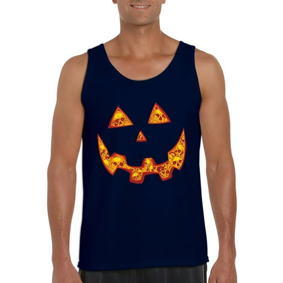 IWPF - Men's Tank Top for Men - Halloween Costume Pumpkin Face