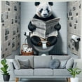 thumbnail image 4 of Bciig Humorous Animal Tapestry Wall Hanging Unique Style Graphic Tapestries Home Wall Decor Art for Living Room Bedroom Apartment Farmhouse Dorm 40x30inch, 4 of 6