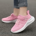 thumbnail image 5 of Zuwimk Boys Girls Shoes Kids Tennis Running Gym Athletic Sneakers Breathable Lightweight for Little Big Kid(Pink,11.5-12 Years), 5 of 9