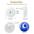 thumbnail image 2 of Mini LED Night Light, Plug-In, Dusk to Dawn Sensor, Compact, Ideal for Bedroom, Bathroom, Nursery, Hallway, Kitchen - Blue light, 2 of 6
