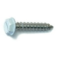 thumbnail image 1 of #10-11 x 1" White Painted 18-8 Stainless Steel Hex Washer Head Sheet Metal Screws, 1 of 1