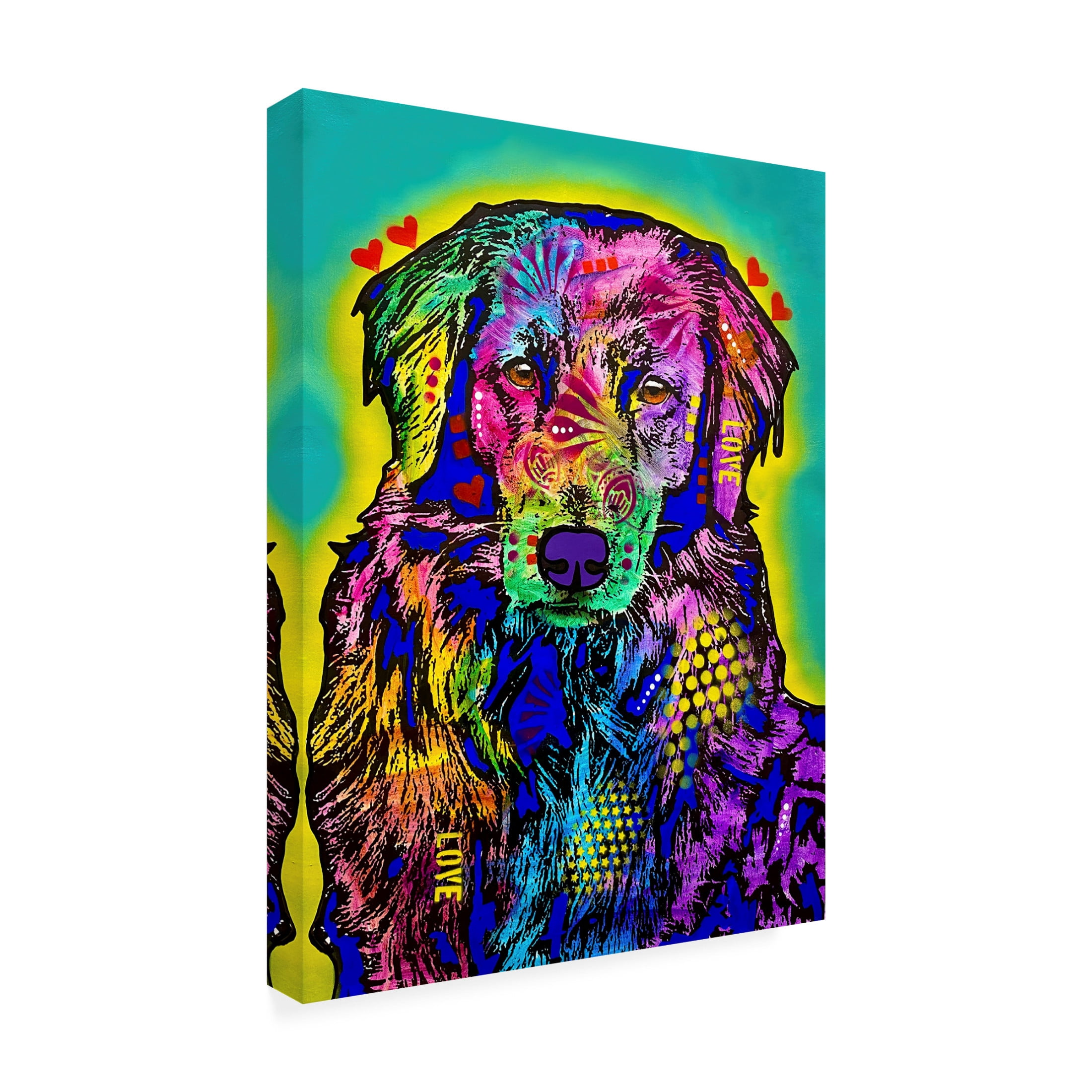 Canvas Wall Art - Dean Russo- Exclusive 'Myself' Wall Art for Living Room, Bedroom, or Office Décor by Trademark Fine Art - 14 x 19 Inches