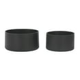 thumbnail image 3 of Funda protectora de silicona para botella de agua, funda inferior para taza térmica espacial, color negro, 2 uds., 3 of 14