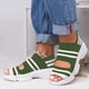 thumbnail image 4 of WILLBEST Sandalias Flexibles Para Mujer Con Tacón Medio De Malla Y Puntera De Goma Deportiva Con Plataforma Cubierta, 4 of 7