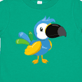 thumbnail image 4 of Inktastic Colorful Parrot, Tropical Parrot, Cute Parrot Boys or Girls Toddler T-Shirt, 4 of 5