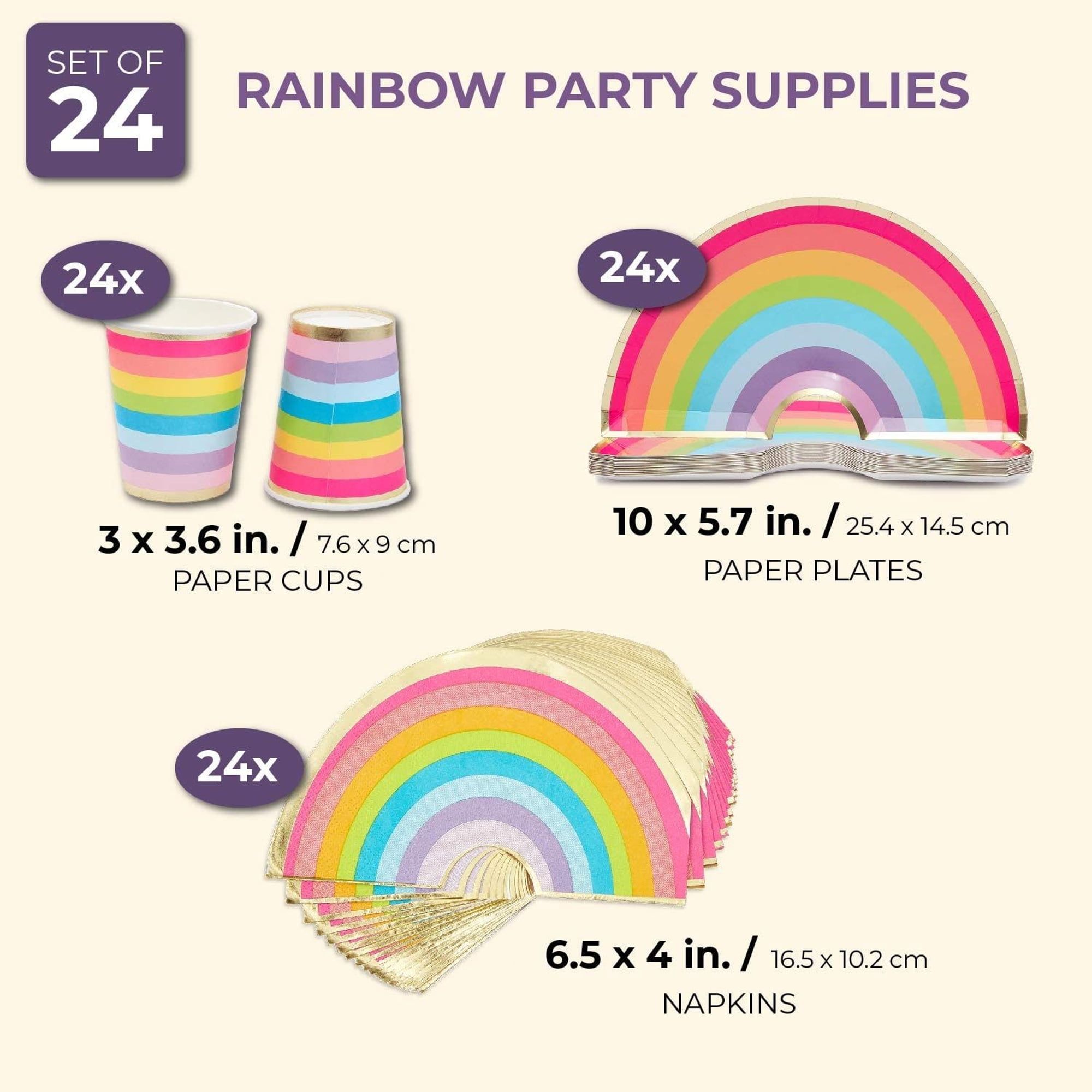 72 Pieces Colorful Plastic Plates 9 Inch Disposable Plastic Plates Neon  Dinner Plates Rainbow Dessert Plate for Party, Special Event, Weddings
