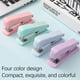 thumbnail image 4 of Grapadora Macaron Colores Metal Portátil | Grapadora universal de oficina que ahorra trabajo | Capacidad de 25 hojas | Diseño compacto ergonómico | Encuadernación fácil, sin atascos de papel, 4 of 5