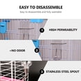 thumbnail image 2 of 2pcs Hanging Water Feeder Bottle Drinking Fountain for Rabbits and Hamsters, 2 of 9