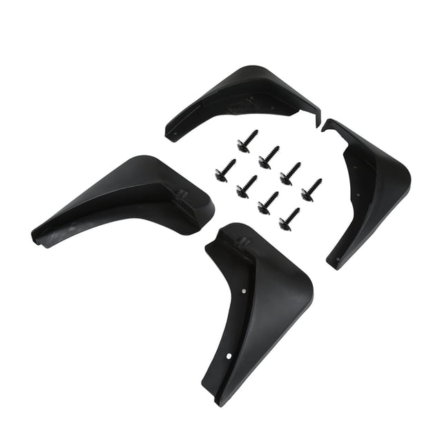 unids/set guardabarros de coche guardabarros delanteros traseros guardabarros reemplazo negro para Cadillac XTS 2013-2018