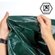 thumbnail image 5 of Lona impermeable CARTMAN verde de 6 x 6 m y 0,2 mm de grosor para acampar, 5 of 6