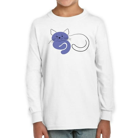 

Very Peri Lazy Cat Art Long Sleeve Toddler -Image by Shutterstock 4 Toddler