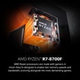 thumbnail image 2 of MSI Codex Z2 Gaming Desktop AMD Ryzen 7 8700F NVIDIA RTX 5070TI 16GB - 16GB DDR5 1 TB SSD Win 11 Black, 2 of 11