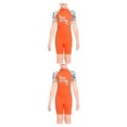thumbnail image 2 of Yuarrent Traje húmedo de buceo para niñas, traje de baño corto con protección UV para niños, traje de baño de una pieza con cuello , traje Type2 NO2, 2 of 6