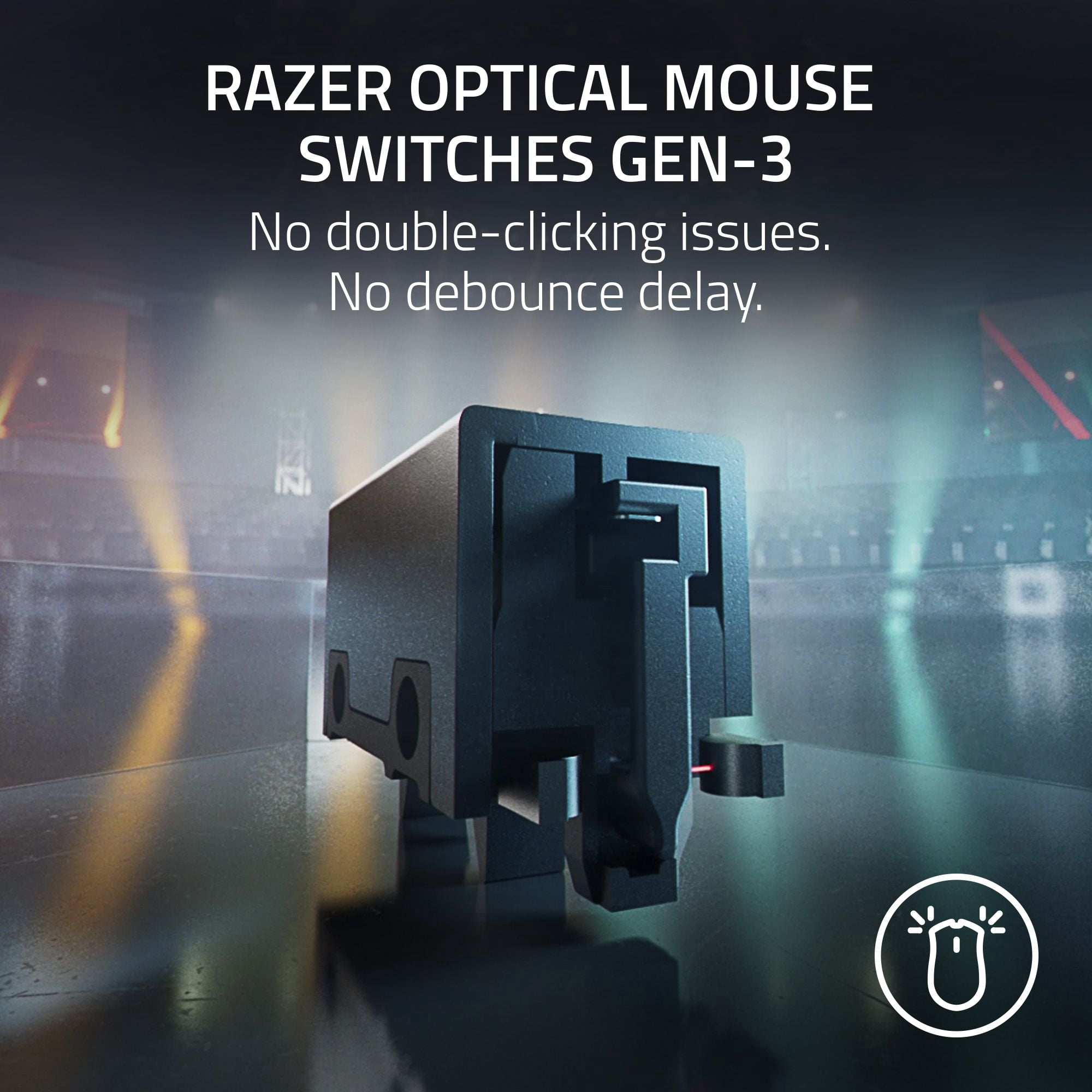 Razer DeathAdder V3 Pro Optical USB Type C Gaming Mice, Multicolor