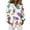 001_White, variant on Women's Basic Mardi Gras Stretch Long Sleeve Button Down Shirt Collared Blouse Casual Regular Fit Top