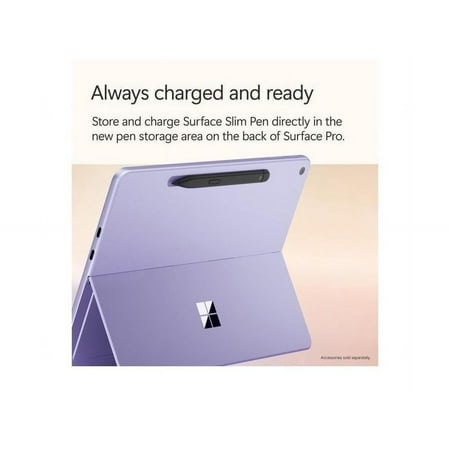 Microsoft - Surface Pro - Copilot+ PC - 12" Touch-Screen - Snapdragon X Plus - 16GB Memory - 512GB SSD - Device Only (Latest Model) - Violet