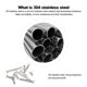 thumbnail image 4 of 5 Uds 304 Cabeza Avellanada Tapa de Cabeza Hueca Din7991 Tornillo de Cabeza Hueca Tornillo Irfora M8x16, 4 of 7