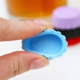 thumbnail image 5 of 12 Pcs Silicone Beer Savers Beer Bottle Cap Wine Bottle Stopper Fresh-keeping Sealed Dust-proof Cover For Bar Home Kitchen Tool, Random Color, 5 of 5