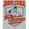 thumbnail image 2 of Girl's WWE John Cena The Champ Graphic Tee Athletic Heather X Small, 2 of 5