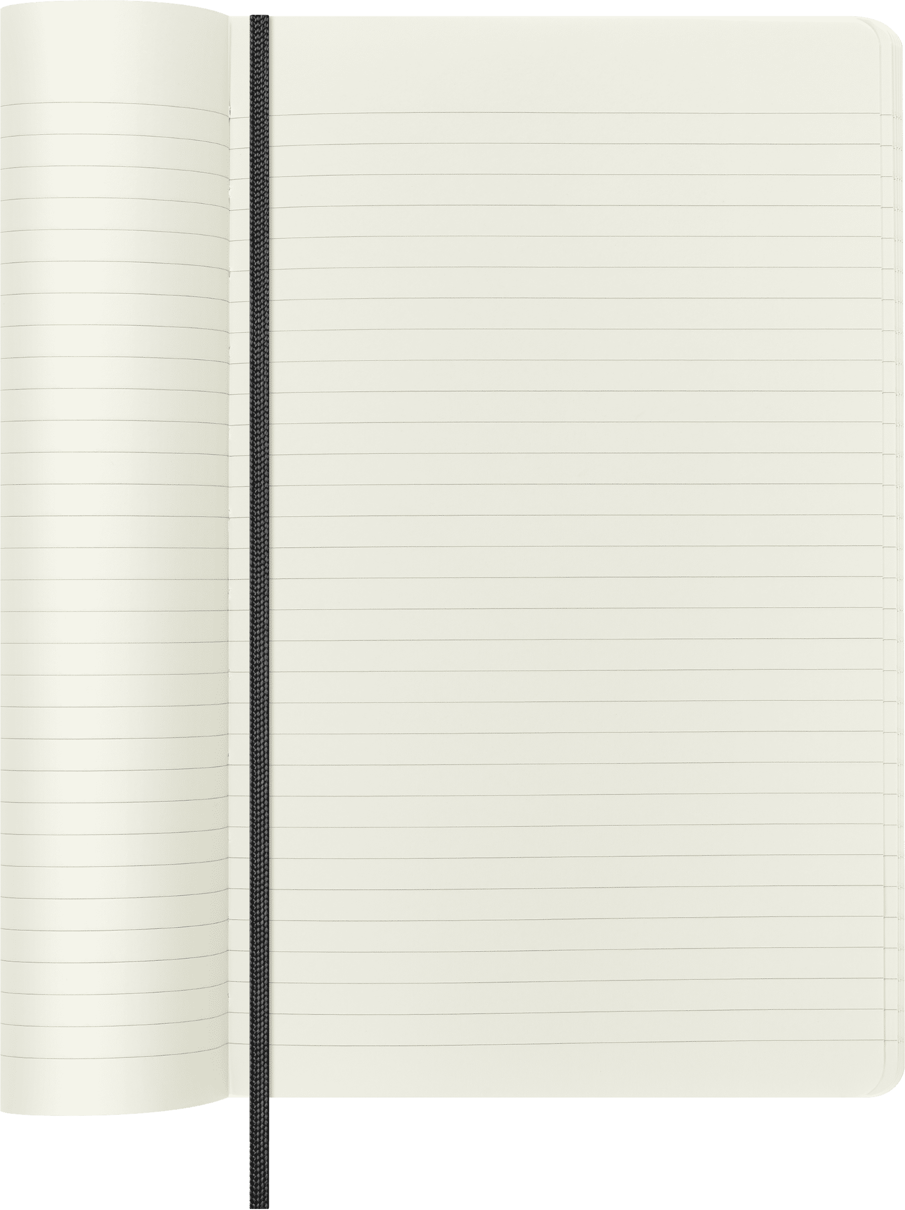 Molekine Precious & Ethical Notebook with Gift Box, Vegan Soft Cover, Imitation Python, Large (5" x 8.25"), Ruled, Black, 176 Pages